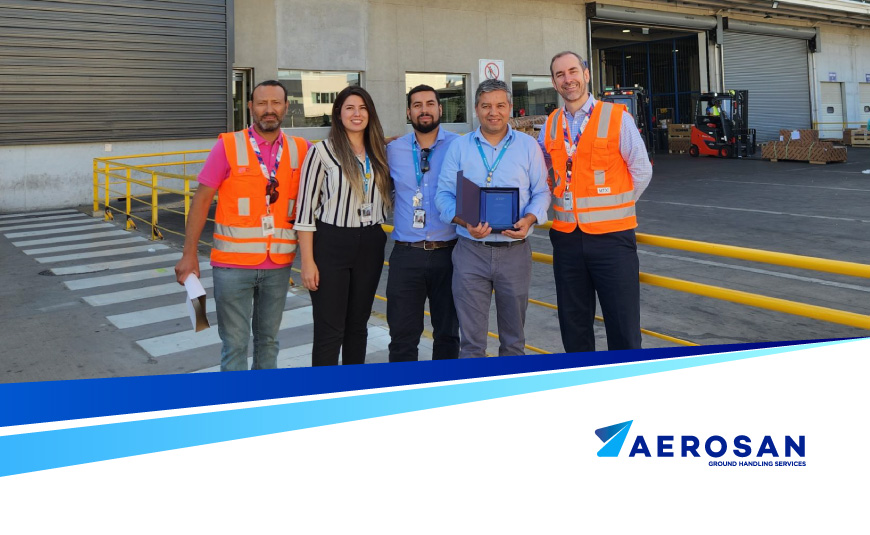Aerosan’s warehouses receive important safety award